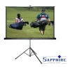 Sapphire Tripod 150x150cm Projector Screen 1:1 85 inch STS150