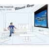 Sapphire In Ceiling Electric Tab Tensioned 301x169cm Projector Screen 16:9 SETC300WSF-ATR