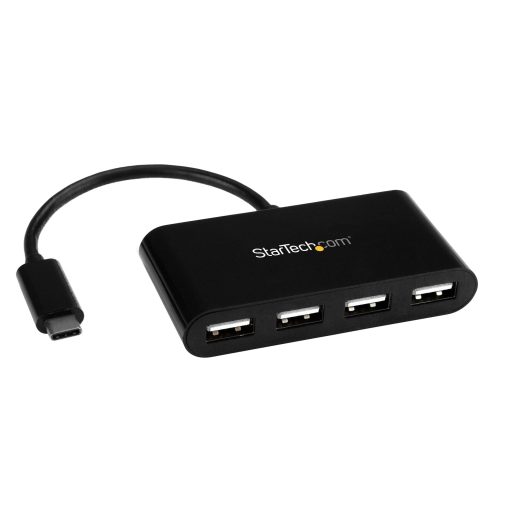 StarTech ST4200MINIC 4-Port USB-C Hub - Mini Hub - USB-C to 4x USB-A - USB 2.0