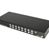 StarTech 16 Port 1U Rackmount USB PS/2 KVM Switch with OSD | SV1631DUSBGB