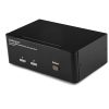 StarTech 2 Port Dual DisplayPort USB KVM Switch with Audio & USB 2.0 Hub | SV231DPDDUA