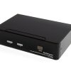 StarTech 2 Port DVI USB KVM Switch with Audio and USB 2.0 Hub | SV231DVIUA
