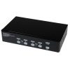 StarTech 4 Port High Resolution USB DVI Dual Link KVM Switch with Audio | SV431DVIUAHR