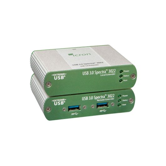 Icron USB 3.0 Spectra™ 3022, 2-port Multimode Fiber 100m Extender | 00-00329